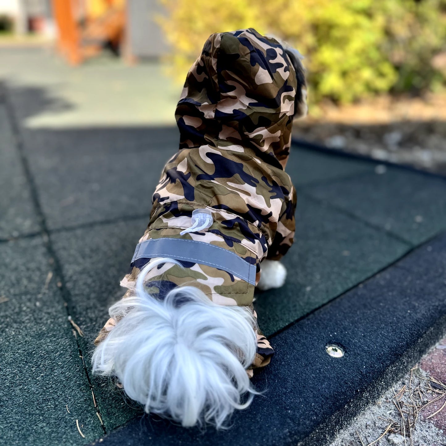 Camouflage Dog Raincoat